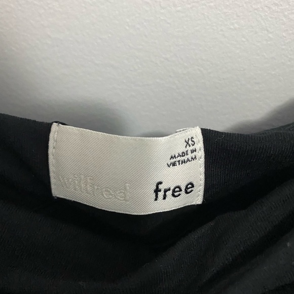 Wilfred black strapless contour dress - Picture 2 of 7